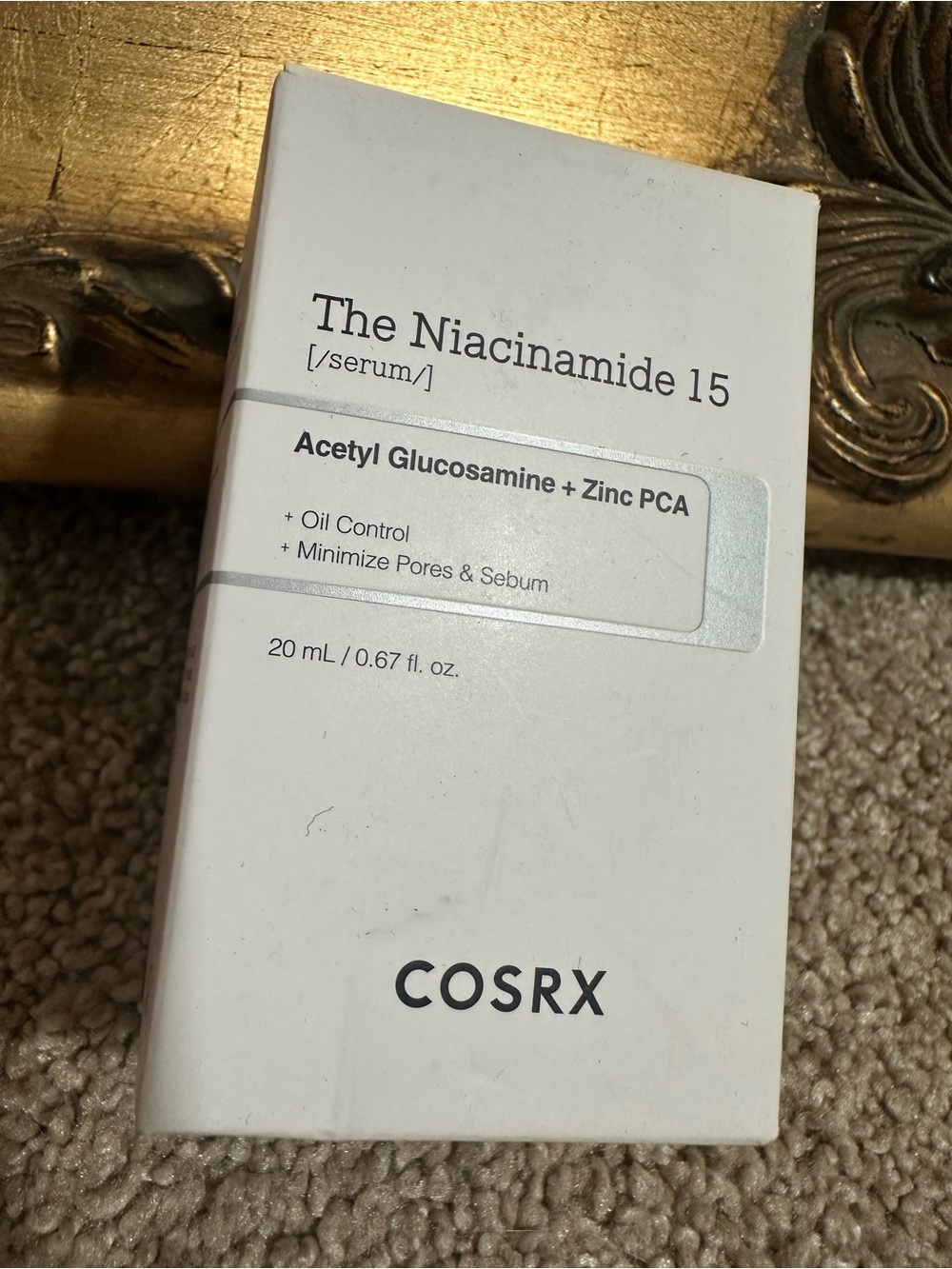 NIB COSRX The Niacinamide 15 Acetyl Glucosamine Zinc PCA Serum 0.67oz